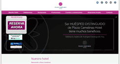 Desktop Screenshot of plazacamelinas.com.mx